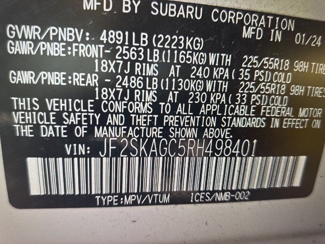2024 Subaru Forester Sport 12