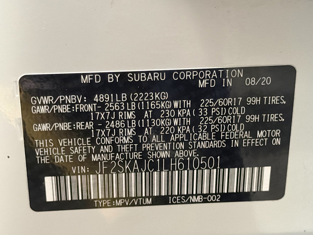 Thumbnail: 2020 Subaru Forester - 20