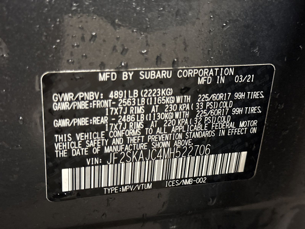 Thumbnail: 2021 Subaru Forester - 19