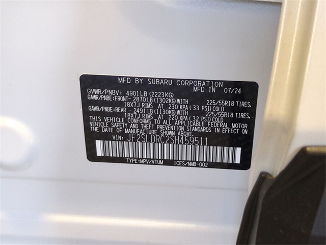 2025 Subaru Forester Limited 20