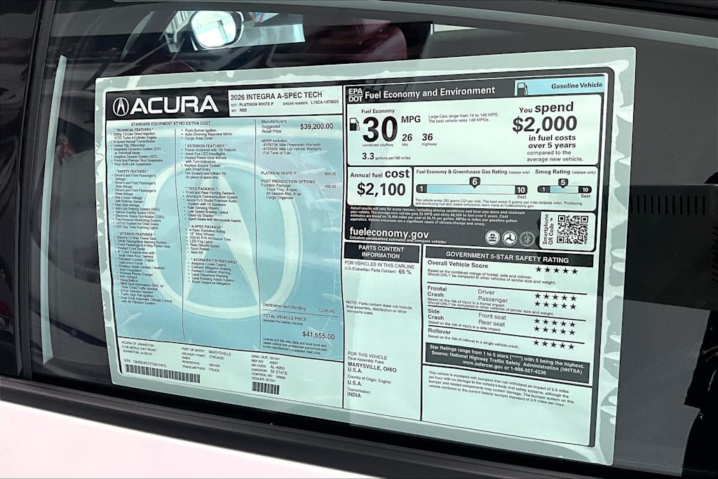 Thumbnail: 2026 Acura Integra - 22