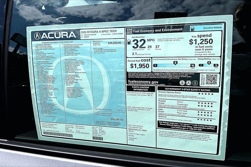 Thumbnail: 2026 Acura Integra - 20