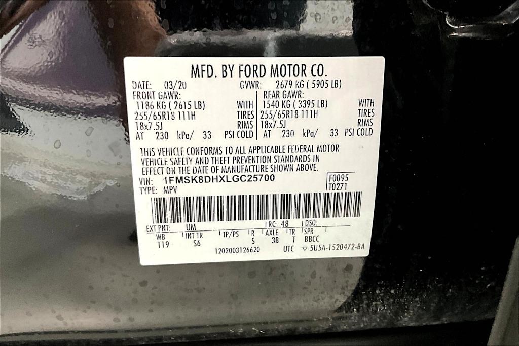 2020 Ford Explorer XLT 18