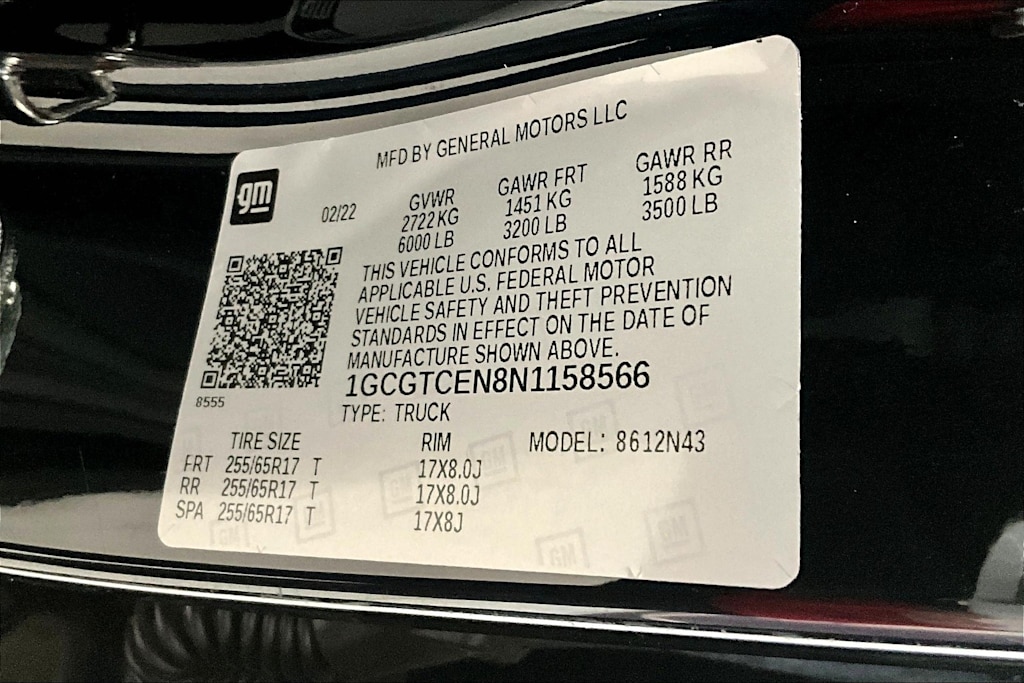 2022 Chevrolet Colorado LT 19