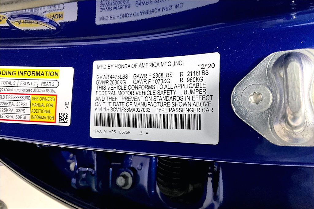 Thumbnail: 2021 Honda Accord - 20