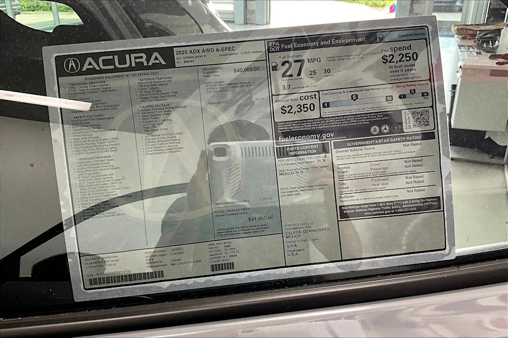 2025 Acura ADX A-SPEC 23