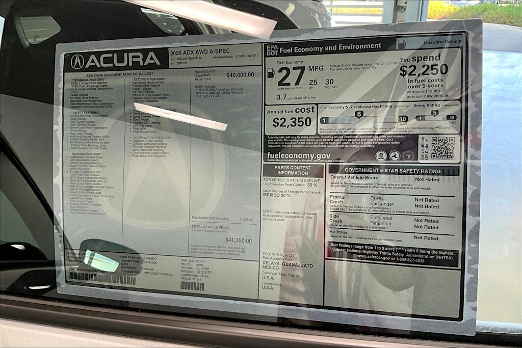 Thumbnail: 2025 Acura ADX - 23