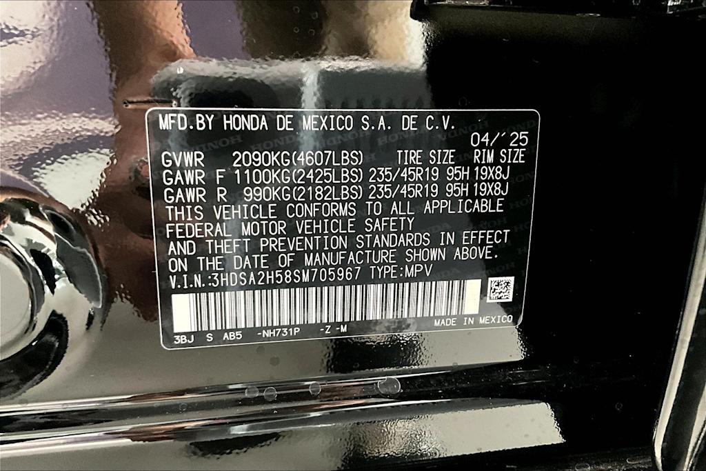 2025 Acura ADX A-SPEC 18