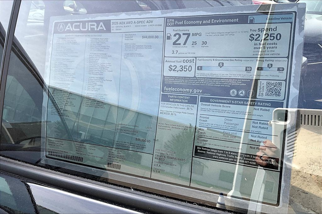 2025 Acura ADX A-SPEC 19