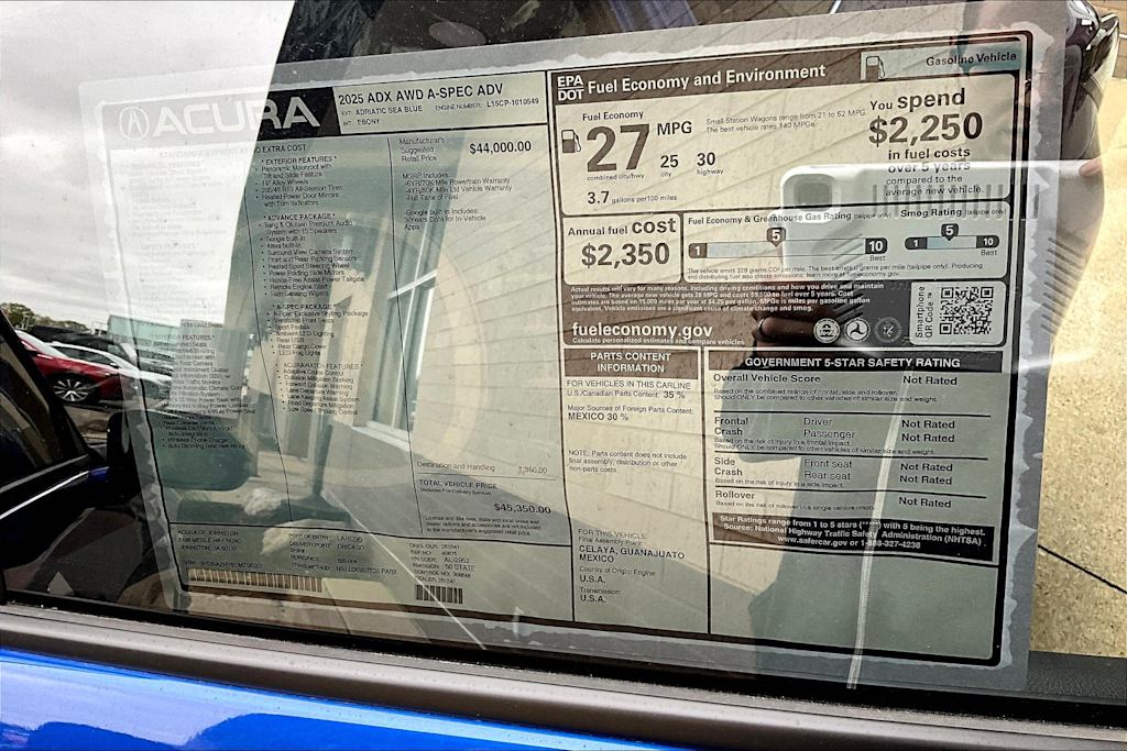 2025 Acura ADX A-SPEC 20