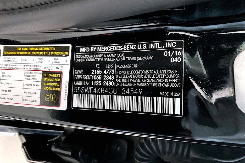 Thumbnail: 2016 Mercedes-Benz C-Class - 17