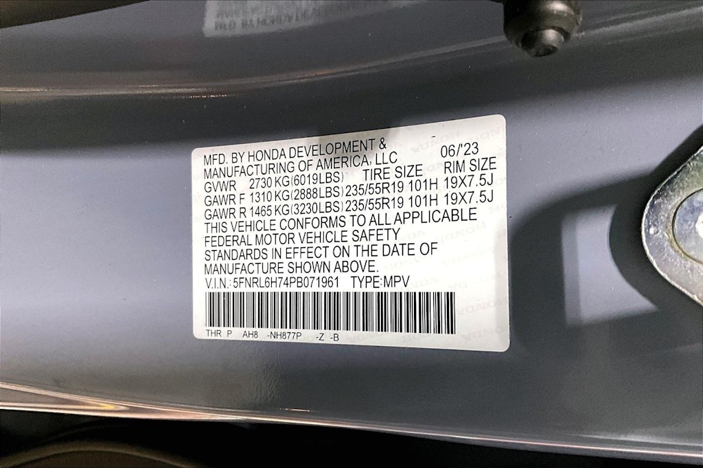 Thumbnail: 2023 Honda Odyssey - 20