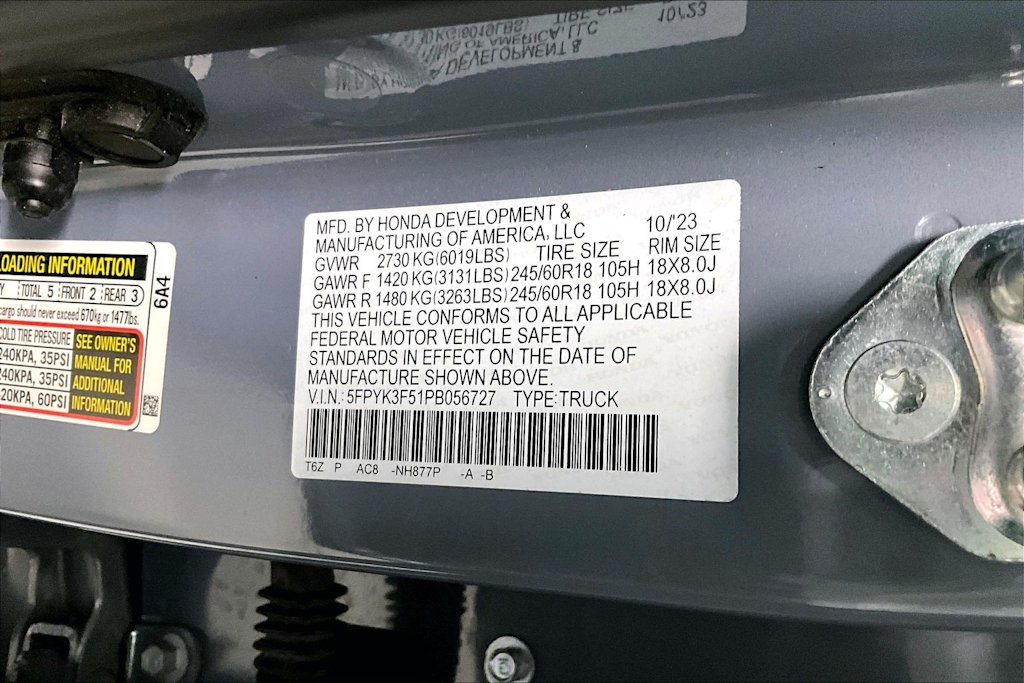 Thumbnail: 2023 Honda Ridgeline - 19