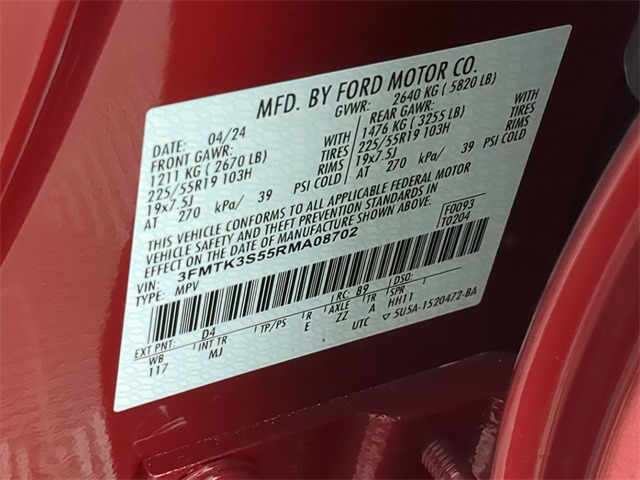 Thumbnail: 2024 Ford Mustang Mach-E - 17