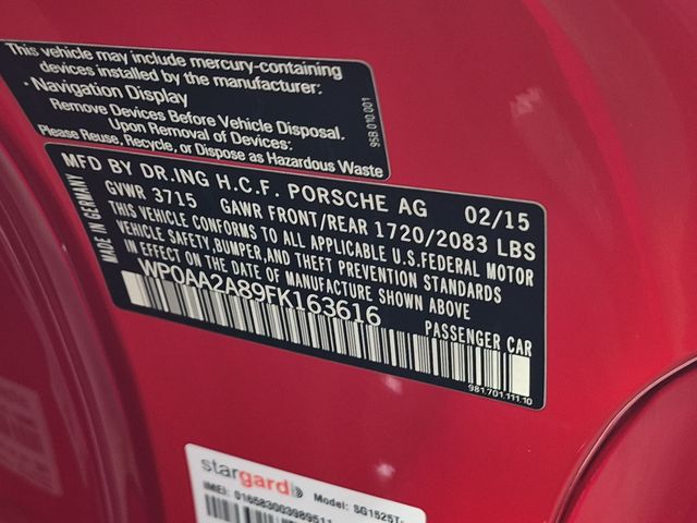 Thumbnail: 2015 Porsche Cayman - 16
