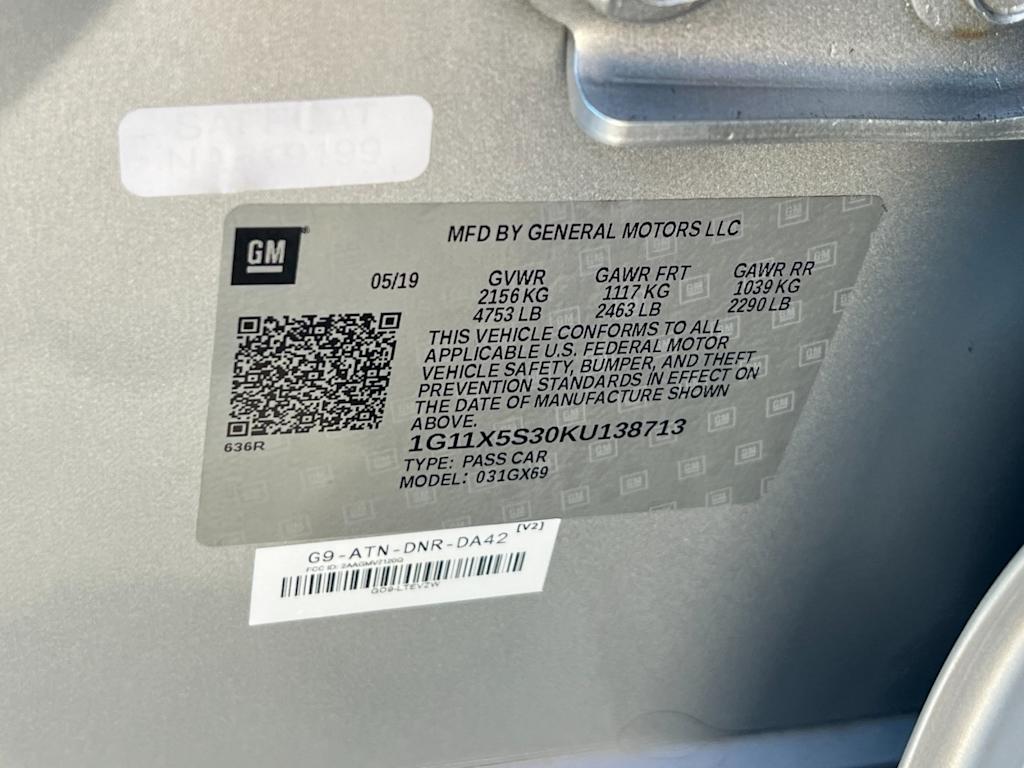 Thumbnail: 2019 Chevrolet Impala - 30