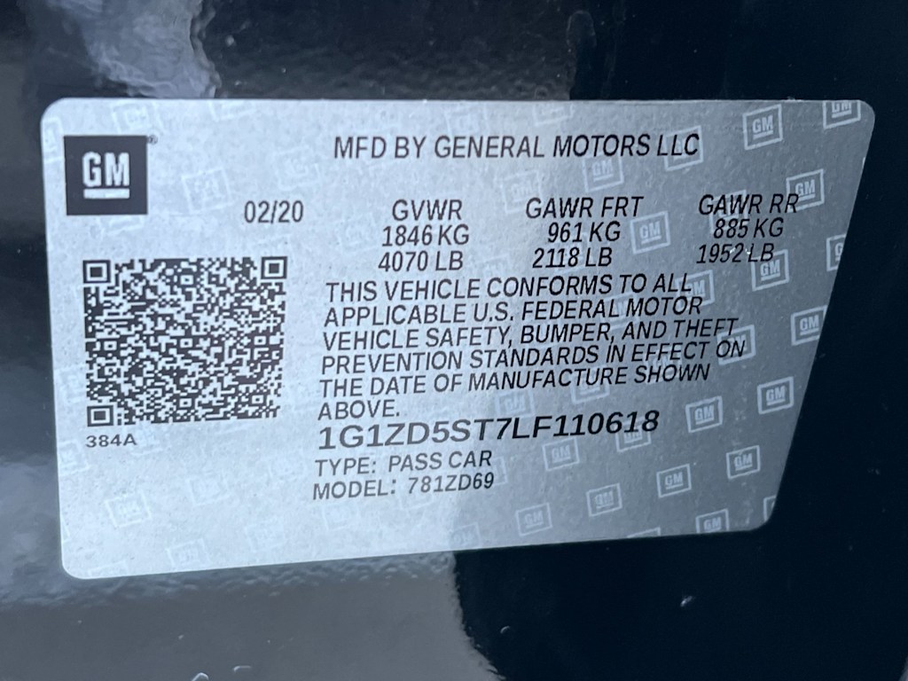 Thumbnail: 2020 Chevrolet Malibu - 31