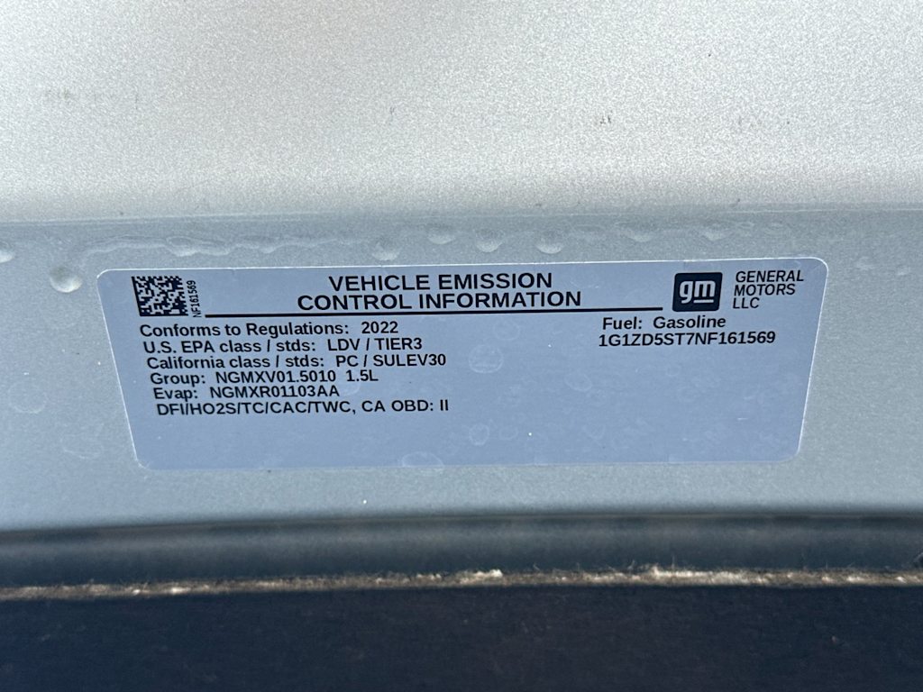 Thumbnail: 2022 Chevrolet Malibu - 18