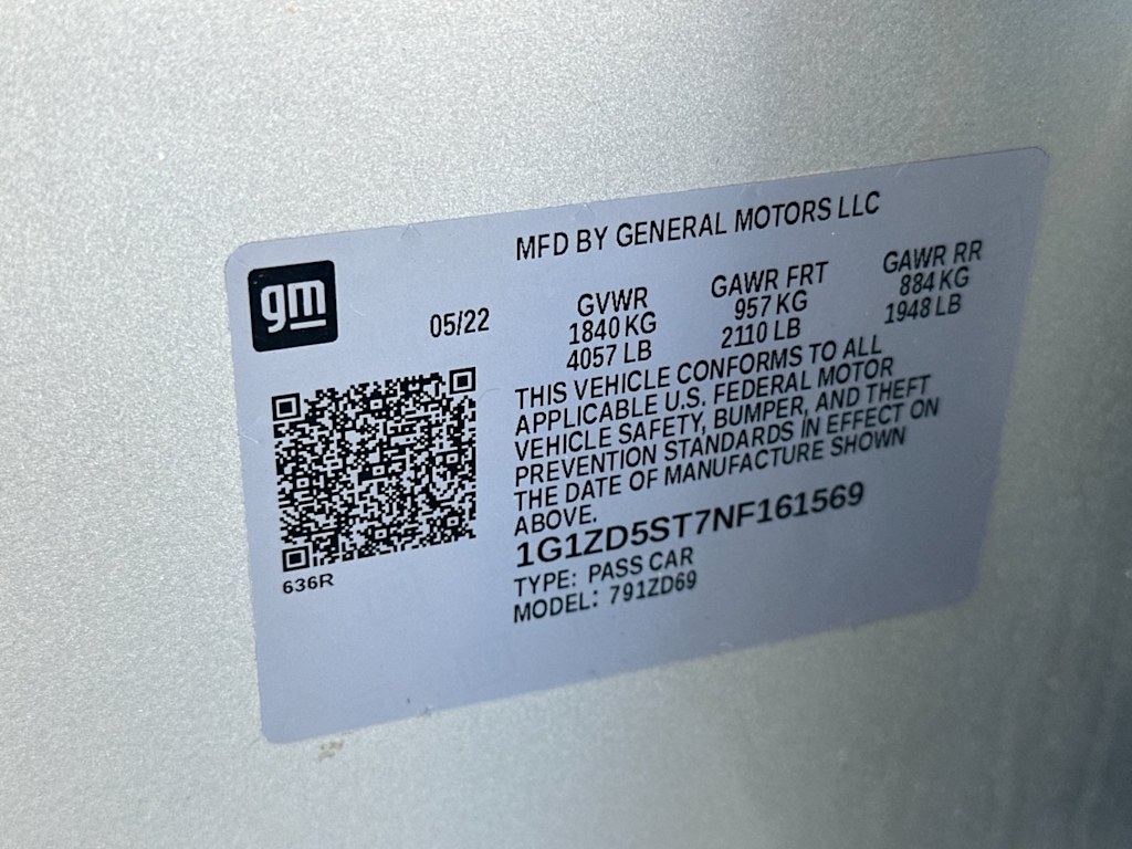 Thumbnail: 2022 Chevrolet Malibu - 30