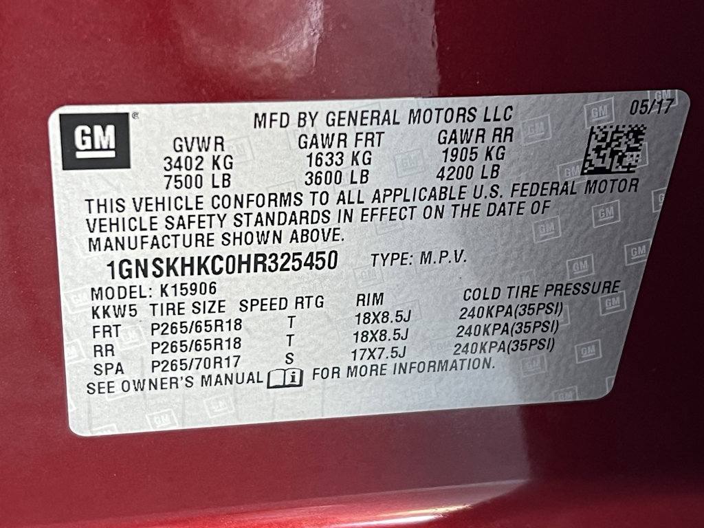 Thumbnail: 2017 Chevrolet Suburban - 29