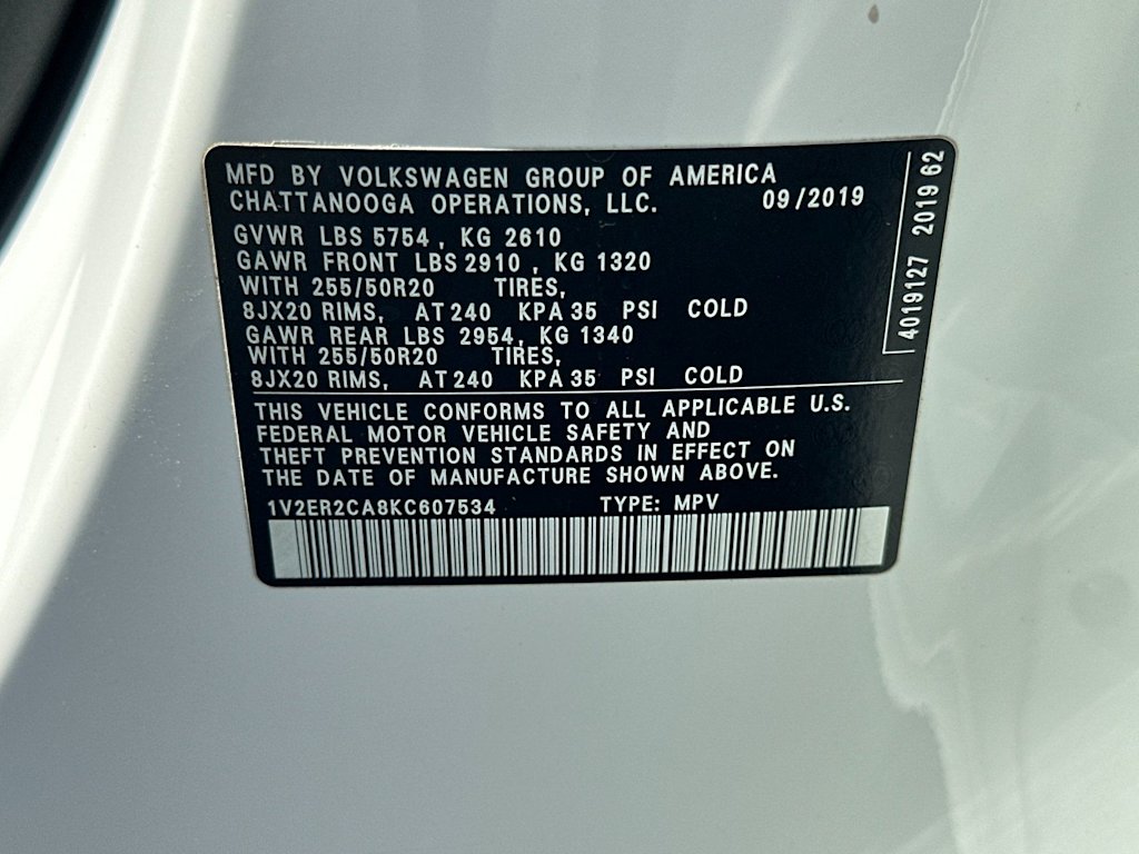 Thumbnail: 2019 Volkswagen Atlas - 32