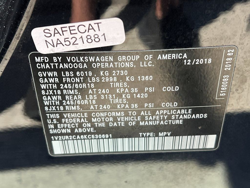 Thumbnail: 2019 Volkswagen Atlas - 33