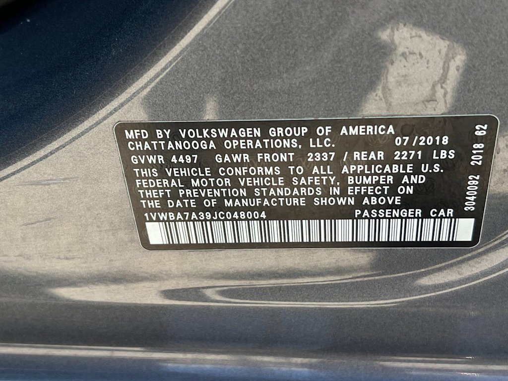 Thumbnail: 2018 Volkswagen Passat - 31