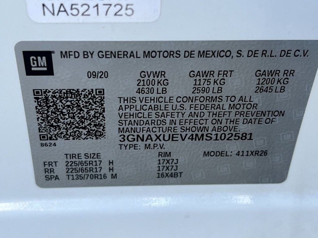 Thumbnail: 2021 Chevrolet Equinox - 30