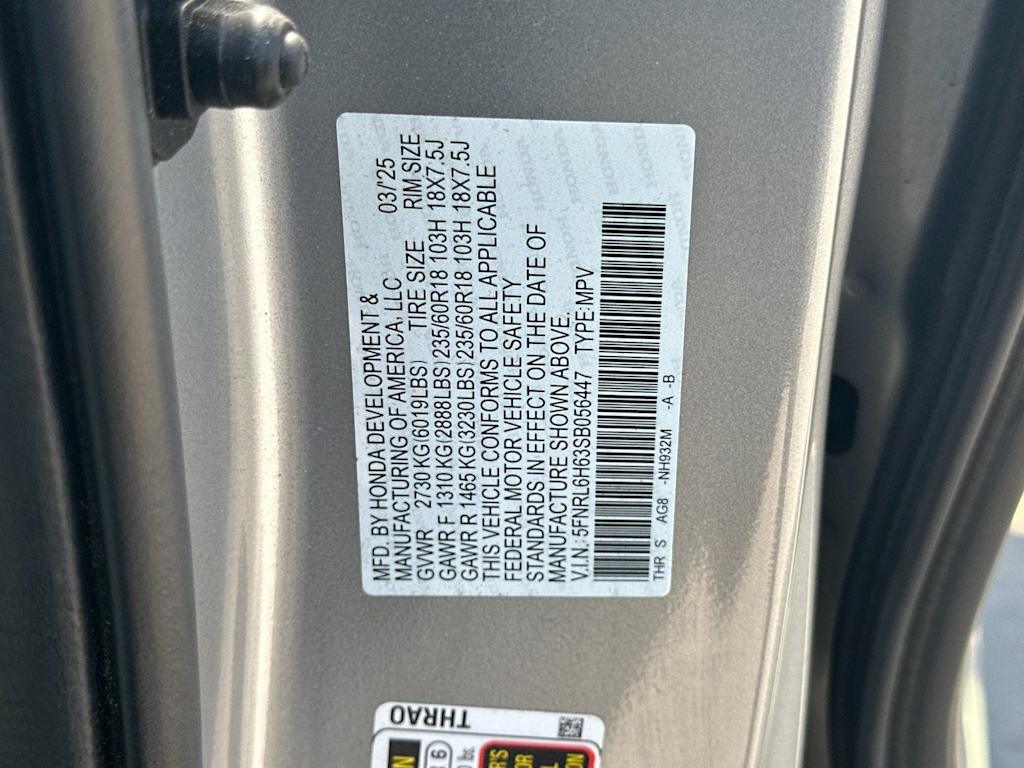 Thumbnail: 2025 Honda Odyssey - 32
