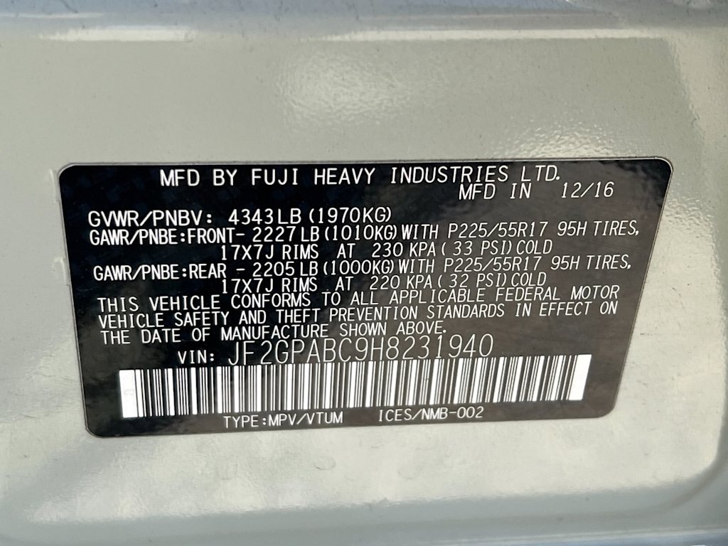 2017 Subaru Crosstrek Premium 29