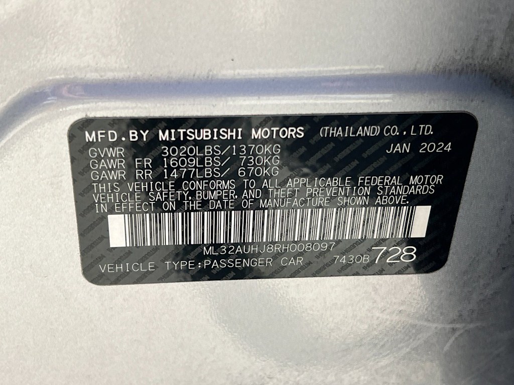 Thumbnail: 2024 Mitsubishi Mirage - 29