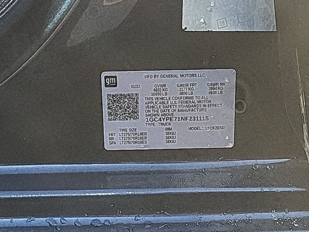 Thumbnail: 2022 Chevrolet Silverado 2500 - 16