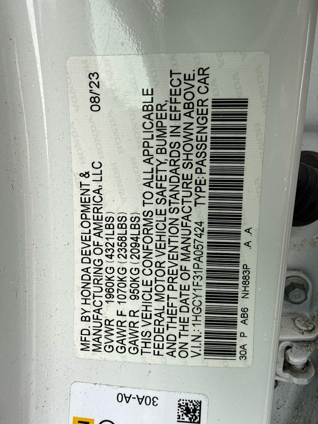 Thumbnail: 2023 Honda Accord - 18