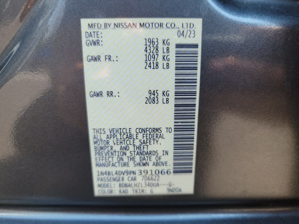 Thumbnail: 2023 Nissan Altima - 20