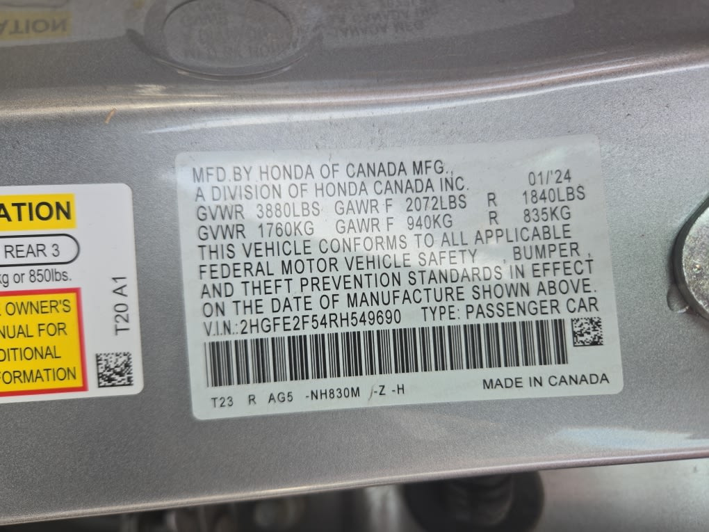 Thumbnail: 2024 Honda Civic - 18