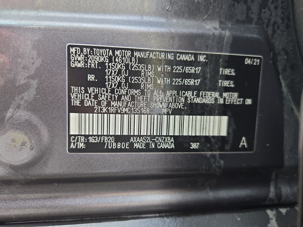 Thumbnail: 2021 Toyota RAV4 - 17