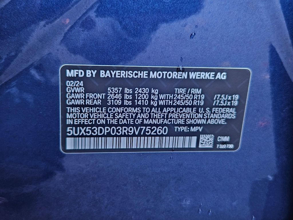 2024 BMW X3 xDrive30i 36