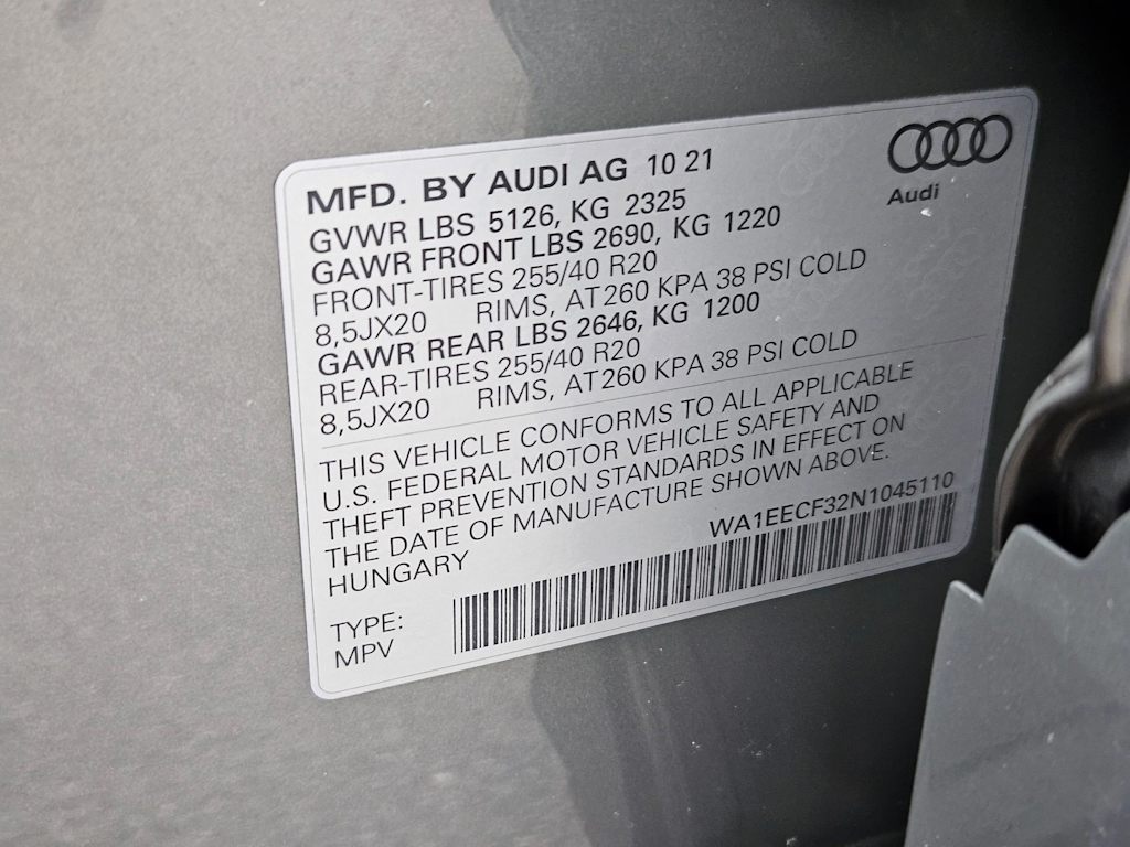 2022 Audi Q3 Premium Plus 20