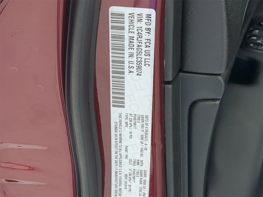 2020 Jeep Grand Cherokee Laredo 20