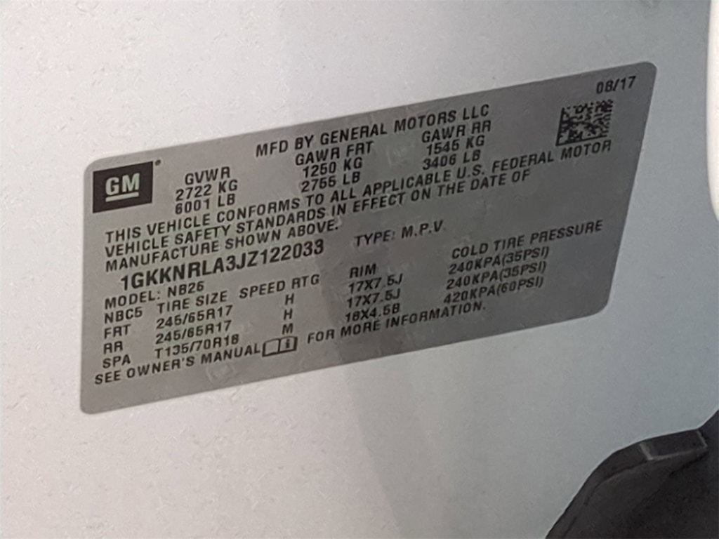 Thumbnail: 2018 GMC Acadia - 18