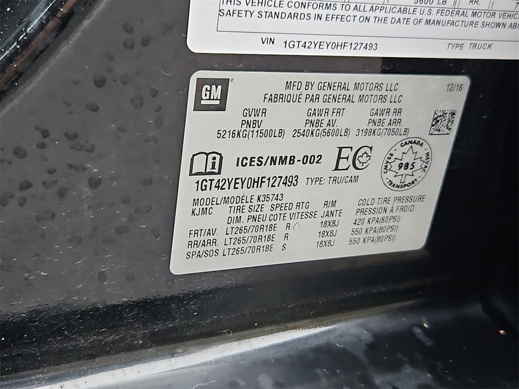 Thumbnail: 2017 GMC Sierra 3500 - 20