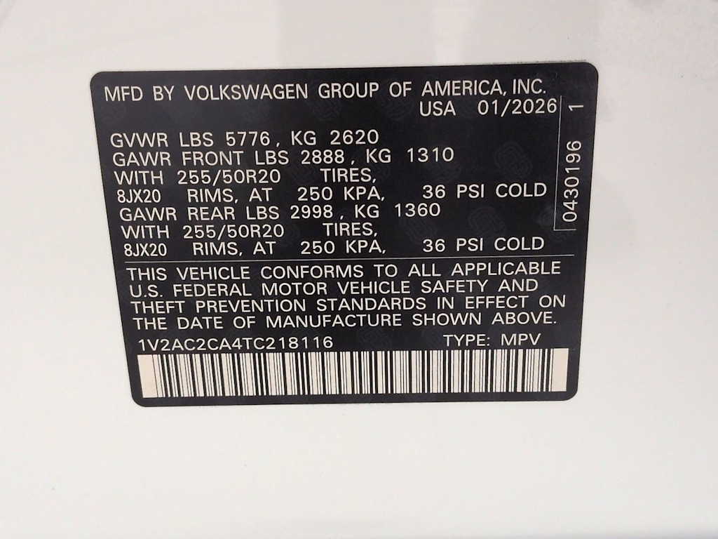 Thumbnail: 2026 Volkswagen Atlas - 19