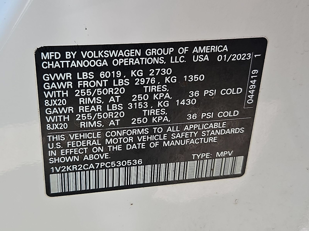 Thumbnail: 2023 Volkswagen Atlas - 20