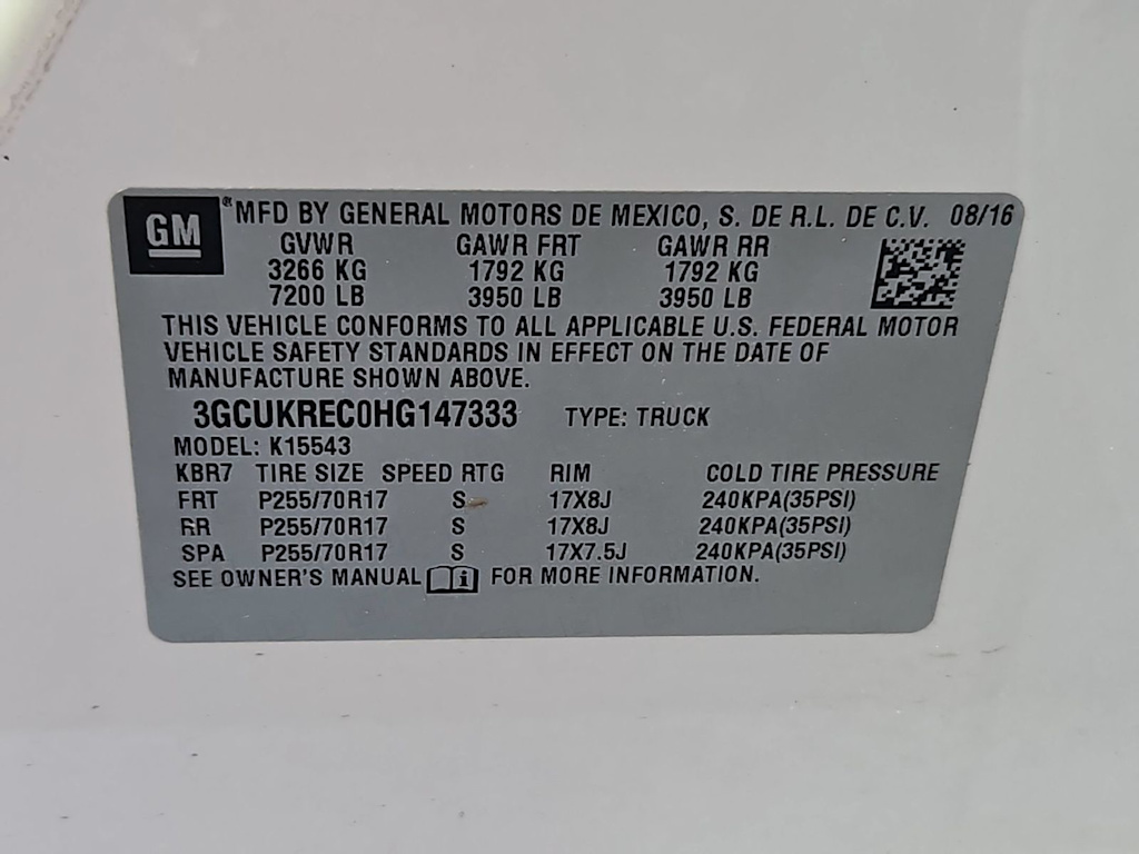 Thumbnail: 2017 Chevrolet Silverado 1500 - 20