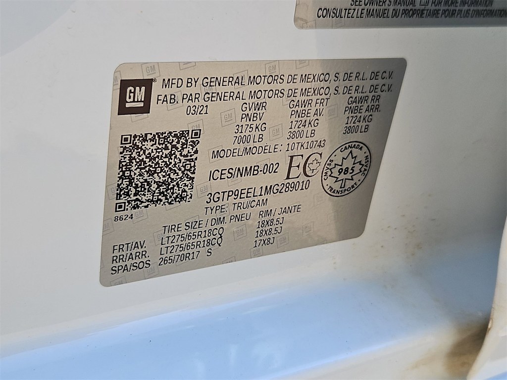 Thumbnail: 2021 GMC Sierra 1500 - 20