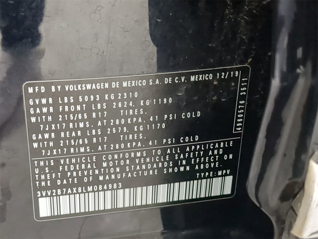 Thumbnail: 2020 Volkswagen Tiguan - 20