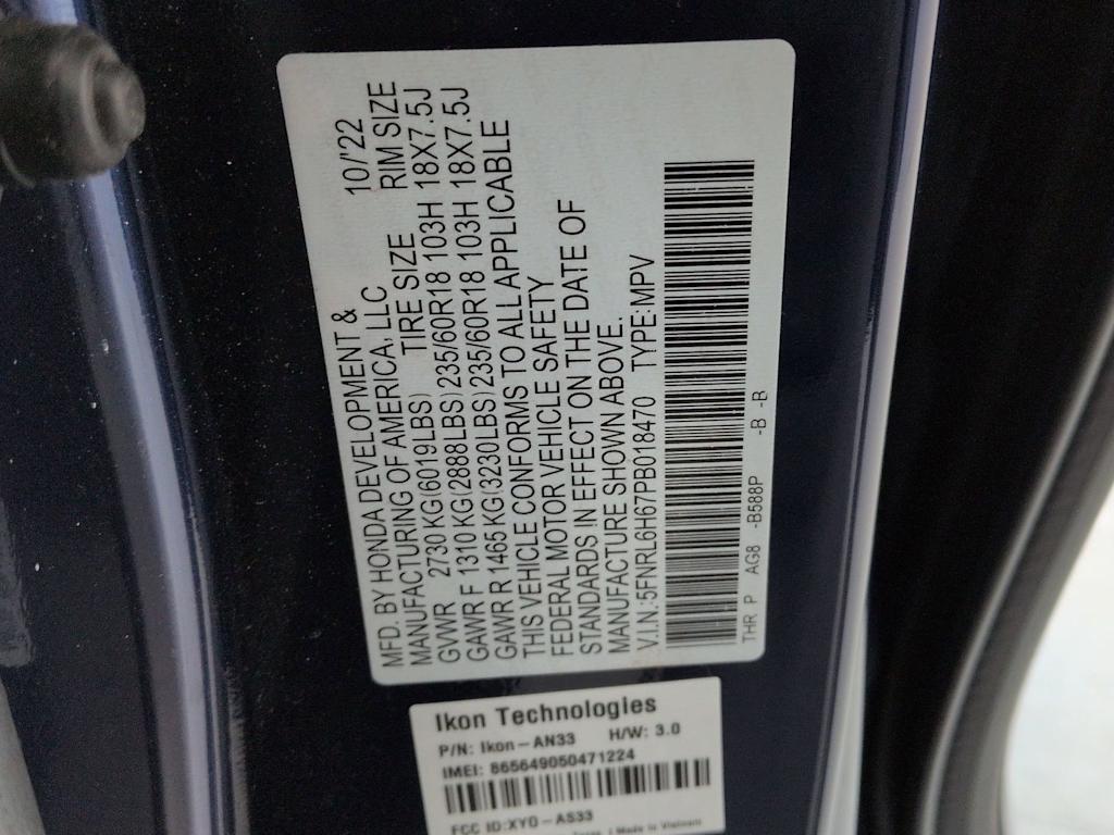 Thumbnail: 2023 Honda Odyssey - 20