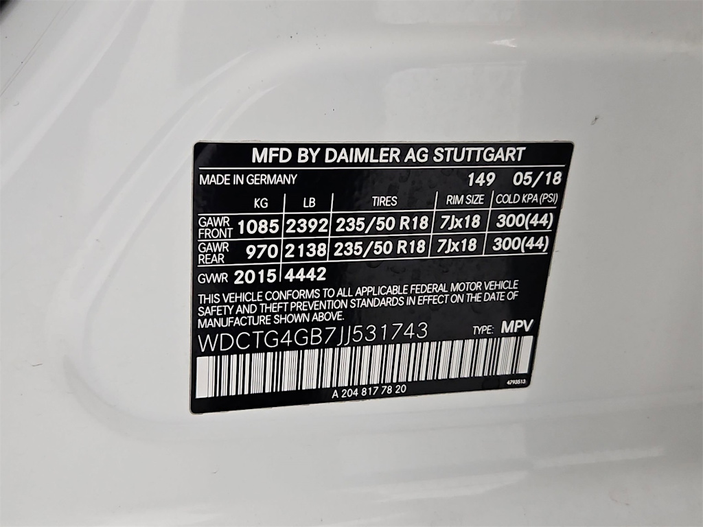 Thumbnail: 2018 Mercedes-Benz GLA - 20