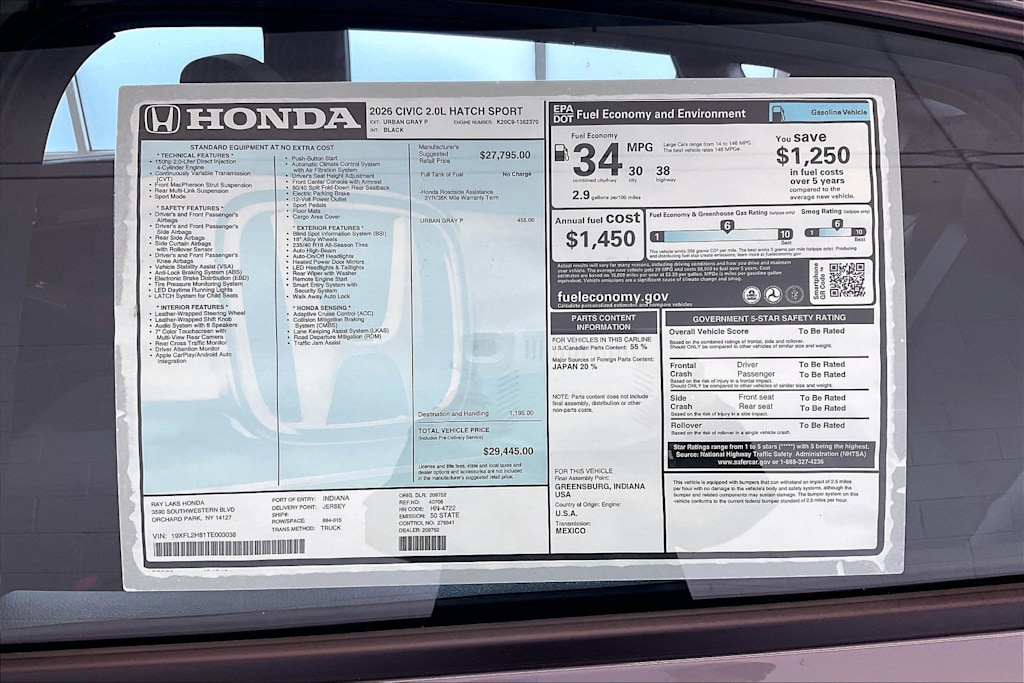 Thumbnail: 2026 Honda Civic - 23