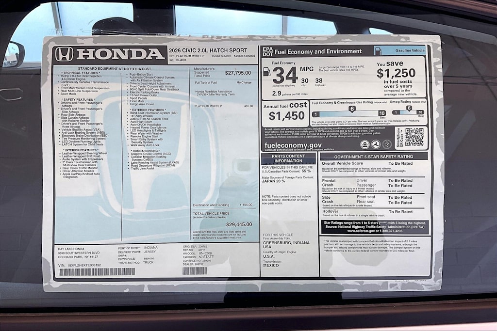 Thumbnail: 2026 Honda Civic - 23